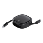 Cabo carregamento USB-C extensível em material reciclado até 120cm 60W
