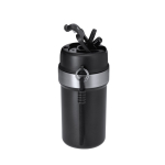 Copo térmico em aço inoxidável reciclado com pega e palhinha 490ml
