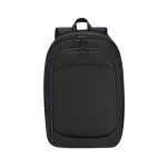 Mochila extensível em poliéster e PU para portátil até 15'' cor preto primeira vista