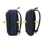 Mochila extensível em poliéster e PU para portátil até 15''