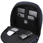 Mochila extensível em poliéster e PU para portátil até 15''