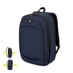 Mochila extensível em poliéster e PU para portátil até 15''