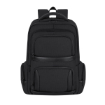 Mochila acolchoada em poliéster e PU com espaço para portátil 15'' 27L cor preto primeira vista