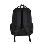 Mochila acolchoada em poliéster e PU com espaço para portátil 15'' 27L