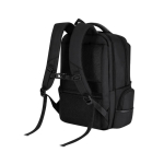 Mochila acolchoada em poliéster e PU com espaço para portátil 15'' 27L