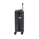 Trolley de viagem com estrutura rígida texturizada e cadeado TSA 40L