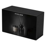 Conjunto aromático em vidro com difusor de 120ml e vela perfumada
