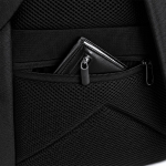 Mochila poliéster para portátil com compartimento antirroubo 20L 15''