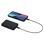 Power bank magnética 3 em 1 com suporte traseiro ajustável 10000mAh