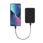 Power bank magnética 3 em 1 com suporte traseiro ajustável 10000mAh