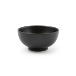 Taça de cerâmica fabricada na Europa com acabamento mate 320ml cor preto