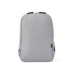 Mochila leve em plástico reciclado e interior acolchoado para PC 15,6'' cor cinzento segunda vista
