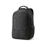 Mochila de plástico reciclado resistente à água ideal para PC de 17'' cor preto