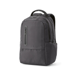 Mochila de plástico reciclado resistente à água ideal para PC de 17'' cor cinzento-escuro
