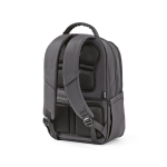 Mochila de plástico reciclado resistente à água ideal para PC de 17'' cor cinzento-escuro segunda vista