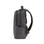 Mochila de plástico reciclado resistente à água ideal para PC de 17'' cor cinzento-escuro quarta vista 