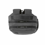 Mochila de plástico reciclado resistente à água ideal para PC de 17'' cor cinzento-escuro quinta vista 