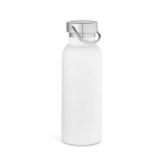 Garrafa térmica em aço inoxidável reciclado com acabamento mate 530ml cor branco