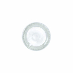 Garrafa cilíndrica de vidro com tampa prateada antigotas 540ml cor transparente quarta vista 