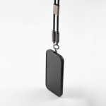 Cabo carregamento USB-C com liga de zinco e fita ajustável 60W cor preto terceira vista 