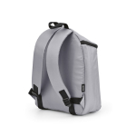 Mochila térmica em poliéster reciclado com fecho duplo 12L cor cinzento segunda vista