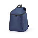 Mochila térmica em poliéster reciclado com fecho duplo 12L cor azul-marinho