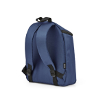 Mochila térmica em poliéster reciclado com fecho duplo 12L cor azul-marinho segunda vista