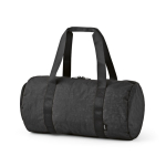 Saco de ginásio em nylon reciclado com compartimento para calçado cor preto