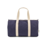 Saco desportivo ideal para o ginásio em tecido ecológico 30L cor azul-marinho vista frontal 