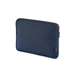 Capa resistente e impermeável para portátil em nylon reciclado 15,6'' cor azul-marinho