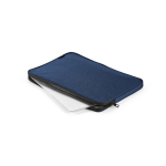 Capa resistente e impermeável para portátil em nylon reciclado 15,6'' cor azul-marinho segunda vista