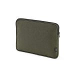 Capa resistente e impermeável para portátil em nylon reciclado 15,6'' cor verde-escuro