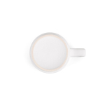 Caneca de cerâmica com superfície lisa e acabamento mate 260ml cor branco terceira vista 