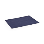 Individual de mesa em lona reciclada 45 x 33 cm e 180 g/m² cor azul-marinho