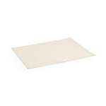 Individual de mesa em lona reciclada 45 x 33 cm e 180 g/m² cor natural