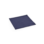 Individual quadrado em lona reciclada 30 x 30 cm e 180 g/m2 cor azul-marinho