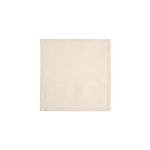Individual quadrado em lona reciclada 30 x 30 cm e 180 g/m2 cor natural segunda vista