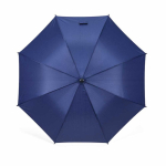 Guarda-chuva em pongee com abertura automática e 8 painéis ø106 cor azul-marinho vista frontal 
