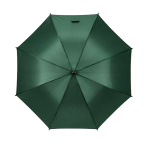 Guarda-chuva em pongee com abertura automática e 8 painéis ø106 cor verde-escuro vista frontal 