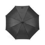 Guarda-chuva automático anti-tempestade em plástico reciclado ø101 cor preto quinta vista 