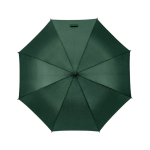 Guarda-chuva automático anti-tempestade em plástico reciclado ø101 cor verde-escuro vista frontal 