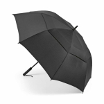 Guarda-chuva de golfe automático resistente em plástico reciclado ø135 cor preto