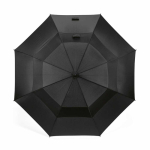 Guarda-chuva de golfe automático resistente em plástico reciclado ø135 cor preto quinta vista 