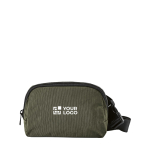 Bolsa de cintura impermeável em nylon reciclado com bolso traseiro 1,5L vista principal