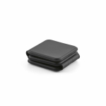 Carregador sem fios 3 em 1 USB-C e carregamento rápido magnético 15W cor preto