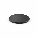Carregador sem fios magnético em plástico reciclado USB-C e 15W cor preto