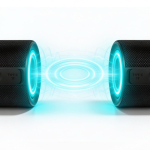 Coluna magnética separável com BT e luzes resistente à água 20W cor preto