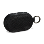 Coluna Bluetooth com bateria removível e resistência à água IPX5, 6W cor preto