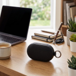 Coluna Bluetooth com bateria removível e resistência à água IPX5, 6W cor preto