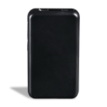 Powerbank compacta com cabo retrátil e carregamento rápido 10.000 mAh cor preto
